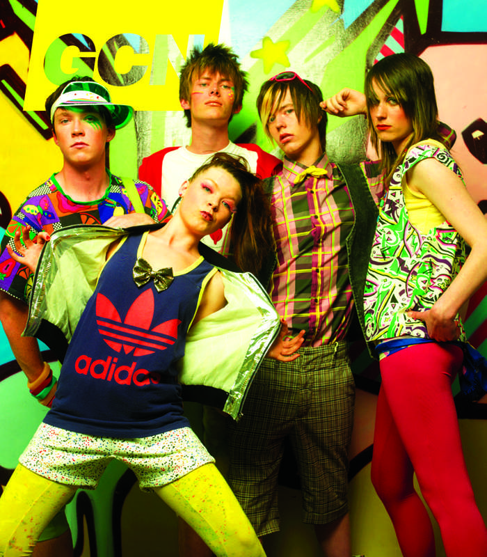 Lee - Me (the tall one) and friends Modelling for GCN magazine