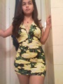 Crys - me in my baby phat dress