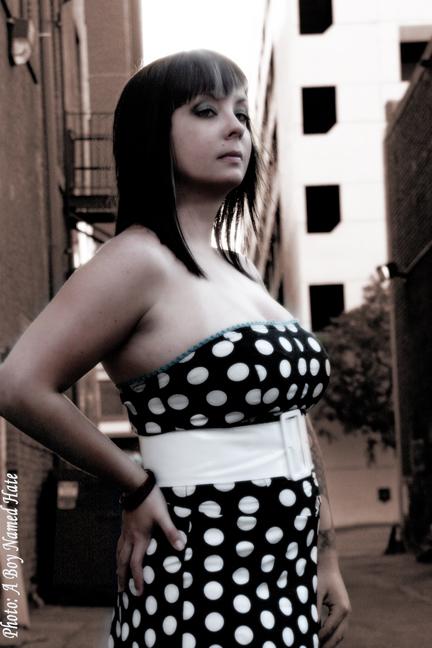 Miss Miranda Alane - Alley way shoot for A Boy Named Hate