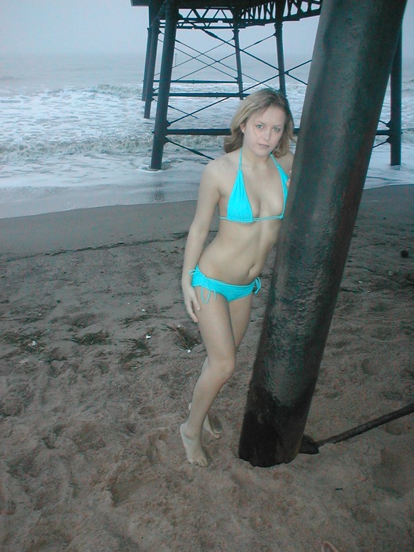 mandy - me on skeggy beach