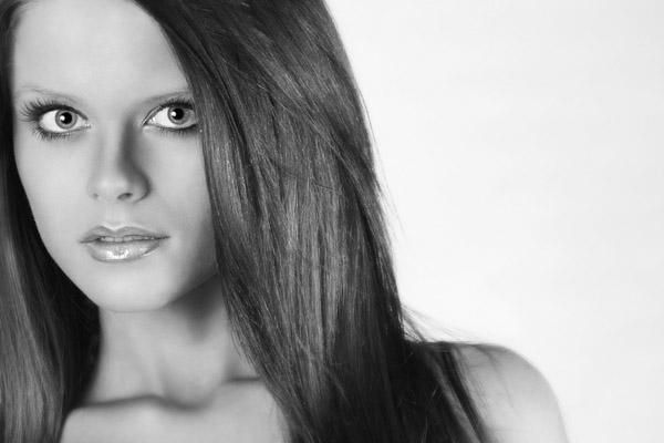 Emma Watts - Black and white headshot