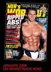Shane David - Men's Workout, Cover, Jan 2009