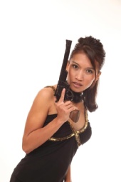 Danielie - I love weapons!