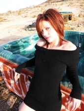 Melanie - HIGH CLASS WHITE TRASH SHOOT