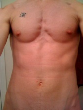 Burnin - Chest and stomach shot #2