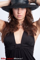 Jennifer Allen - Green Eyes under Black Hat