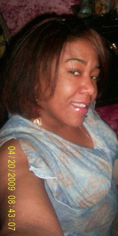 Beth Davila - blue dress