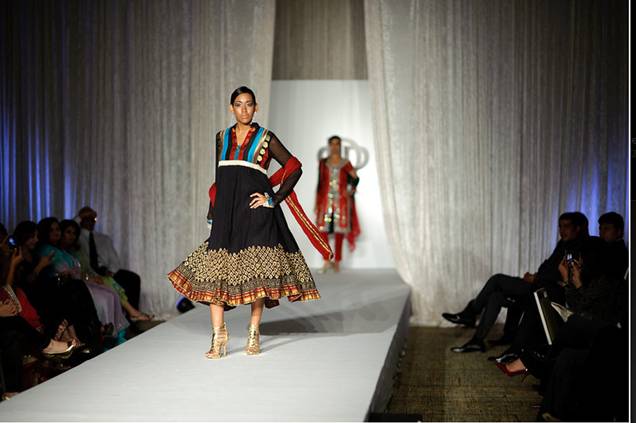 Adriana Ali - Deepak Perwani Fashion Show