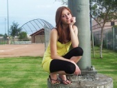 Rebekah Bryan - Casual pose