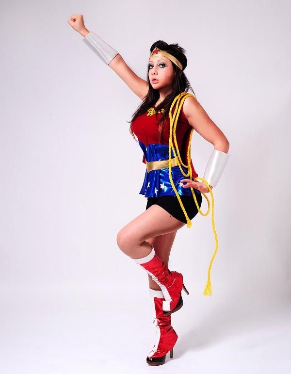 Melody Joy - Wonder Woman shoot