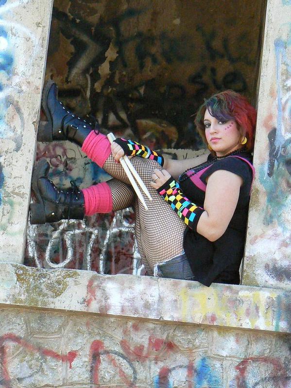 Nicki Haug - Punk photo shoot