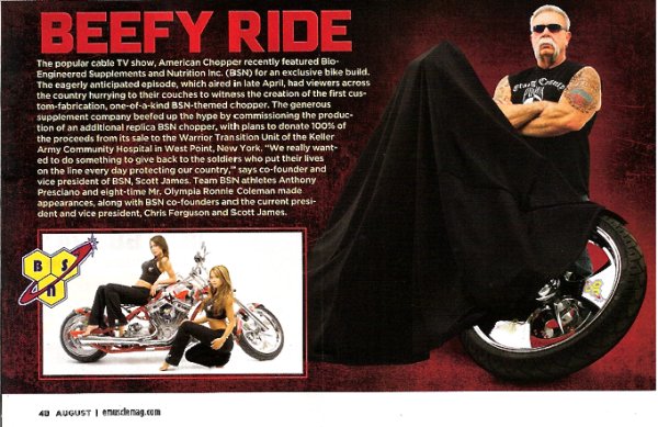 Tianna Ta - Orange County Choppers Ad