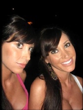 Natalie Wise - Twin sister Jenni and I just a regular pic from our camera