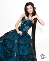 Kelsey Hendren - Modeling for my Prom