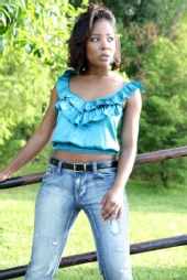 Dana Latrice - Dana on Stairs