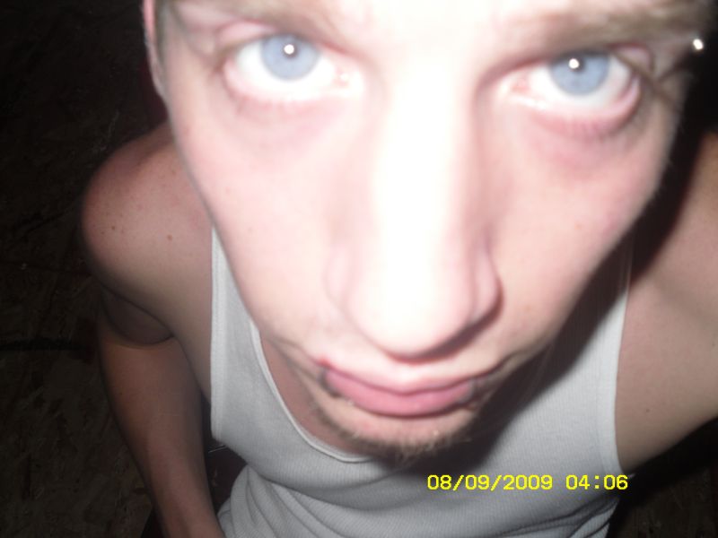 Juju - blue eyed stare down 