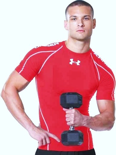 Chuck Ryan Strogish - Under Armour Ad-Dicks Sporting Goods, print, website.