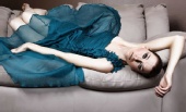 Shawn Herbold - Blue dress