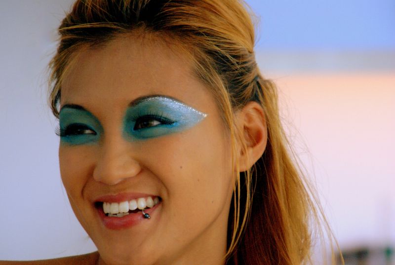 suzirockstar - blu shimmer
