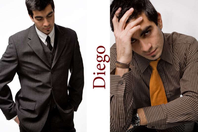 Diego Gaete - Formal look presentation picture