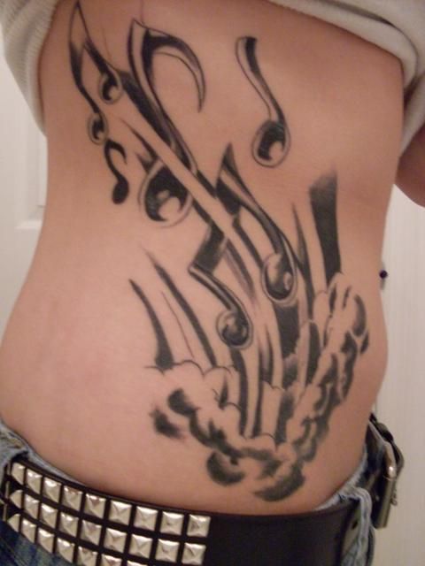 Lashandra - Side Tattoo