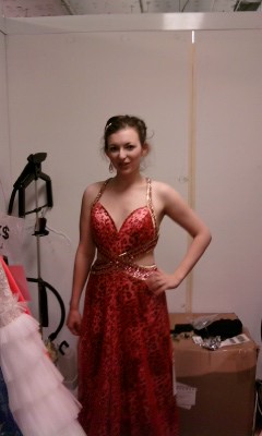 Alexa Lee - Model for House of Wu at Chicaog Bridal Market