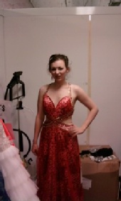 Alexa Lee - Model for House of Wu at Chicaog Bridal Market