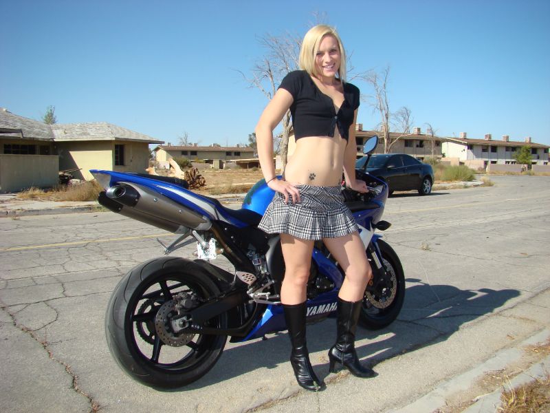 kthurman05 - school girl with R1 motorcycle