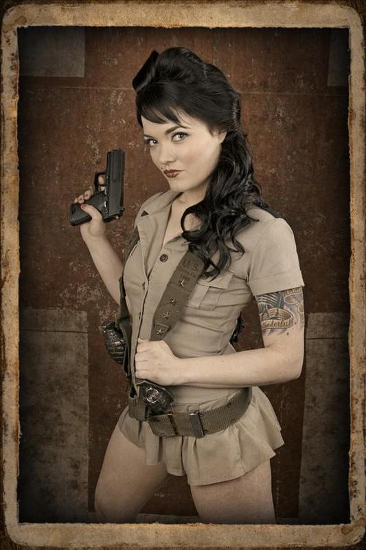 Ashley Marie - Army Girl