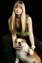 milena - me and my dog