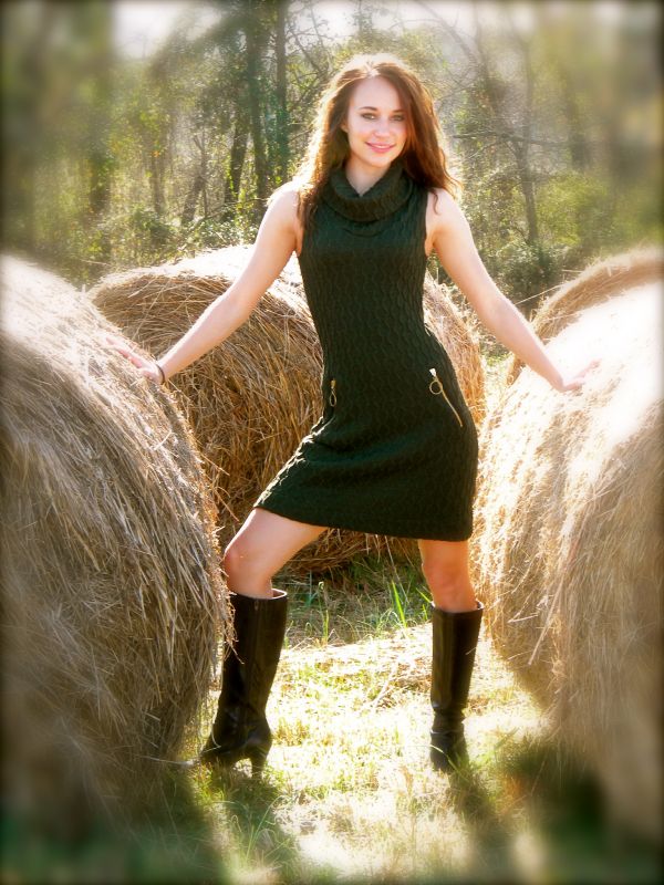 Meghan - Green Dress