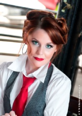 Chrissy Holmes - french cafe shoot