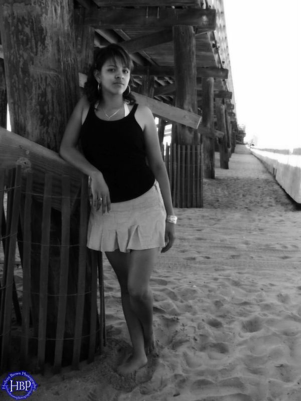Jessica - Me at the beach 