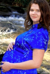 Xioalang - me and my big old belly (^_^)