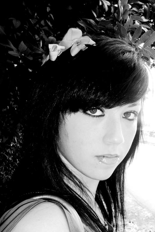 Kitten - just me.(b/w)