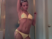 Amb - trying on swimsuit
