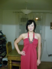 Emily Lucy - Red Dress Portrait