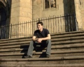 Tom - on the steps