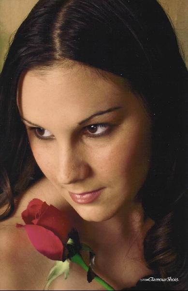 Charlotte - with a rose 