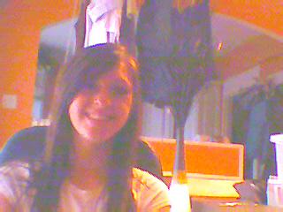 Beckah - me sitting at home