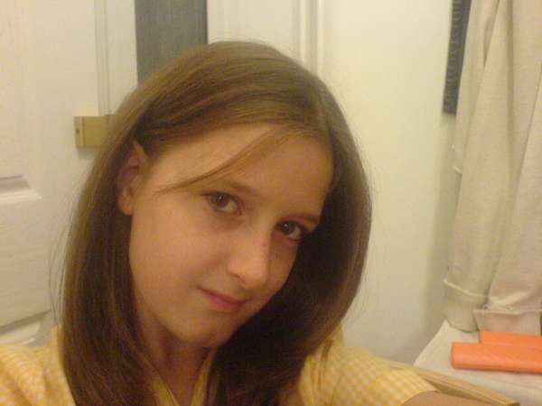 Genna - Me after a long day at school.