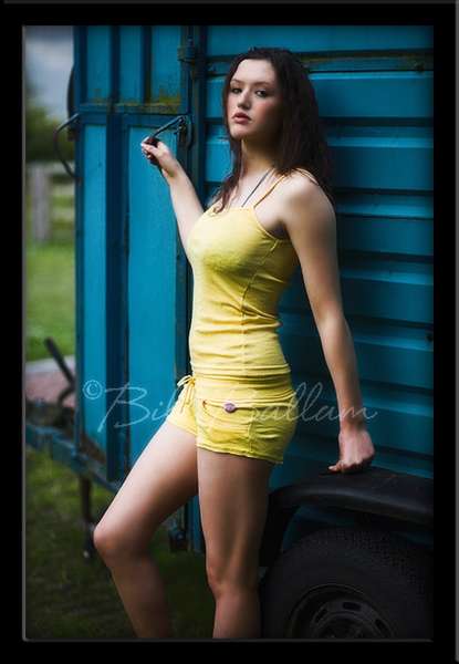 April - contrasting colours