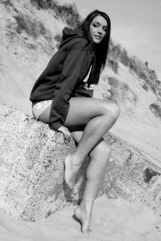 Abi Rose - Beach Shoot with Paul M White Photography