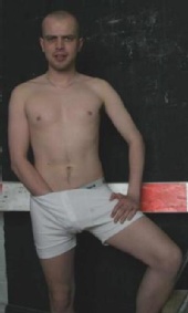 Big Johnny - Toplss Boxers Pose