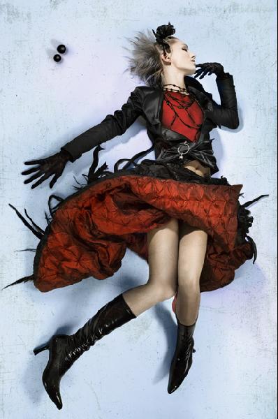 Nasya Demich - The skirt eating a girl