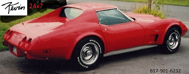 SantaXmas - 1977 Red Corvette Stingray 4 U