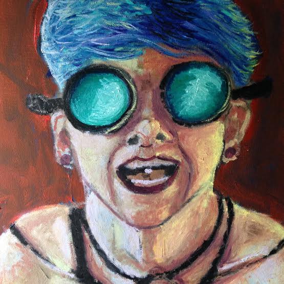 Sharkey Tait - Painting in progress