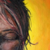 Sharkey Tait - Part of a painting