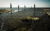 Jonathan Lucas - 'Sculptures': freerunners in unison