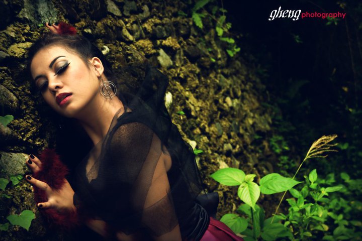 Lady April De Veyra - halloween shoot